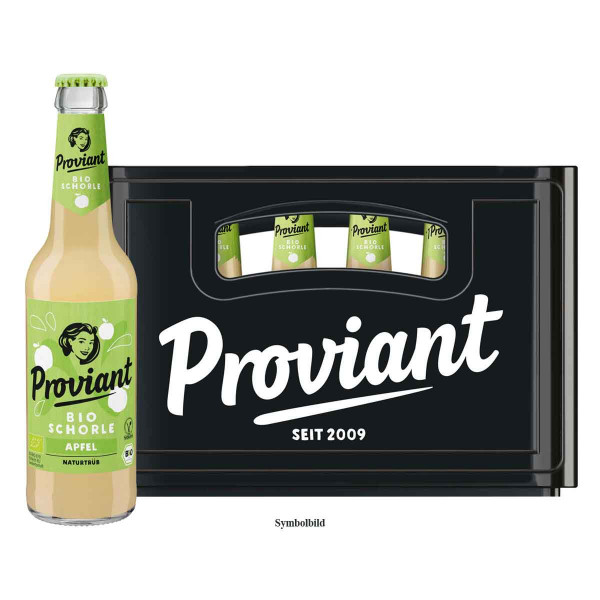 Proviant Apfelschorle naturtrüb