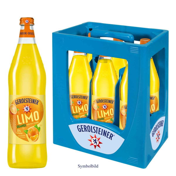 Gerolsteiner Orangen Limonade