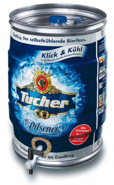 Tucher Pilsener 20 Ltr. CoolKeg