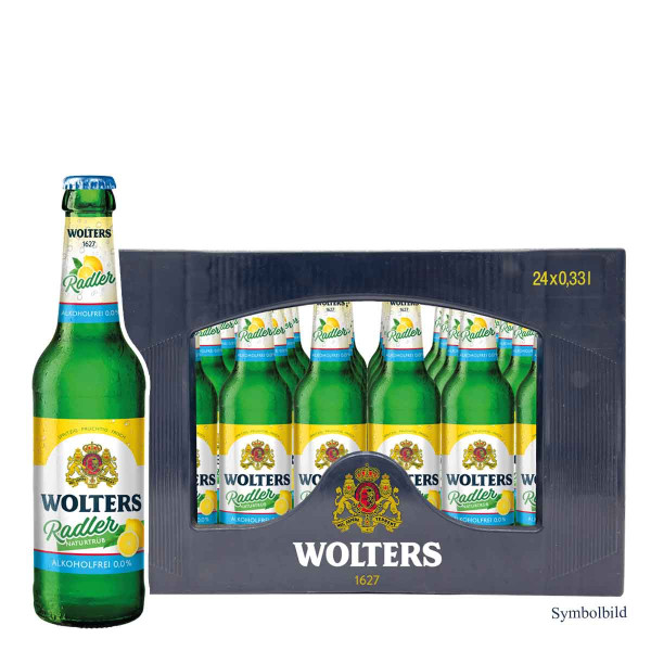 Wolters Radler Naturtrüb Alkoholfrei 0,0%