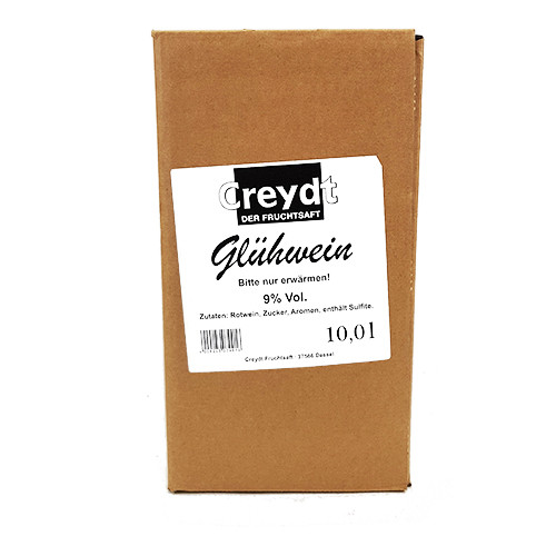 Creydt Glühwein Rot 9% Bag in Box
