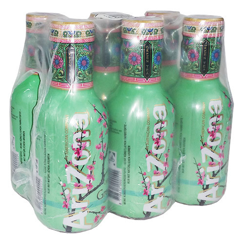 AriZona Green Tea mit Honig 6x0,5 DPG